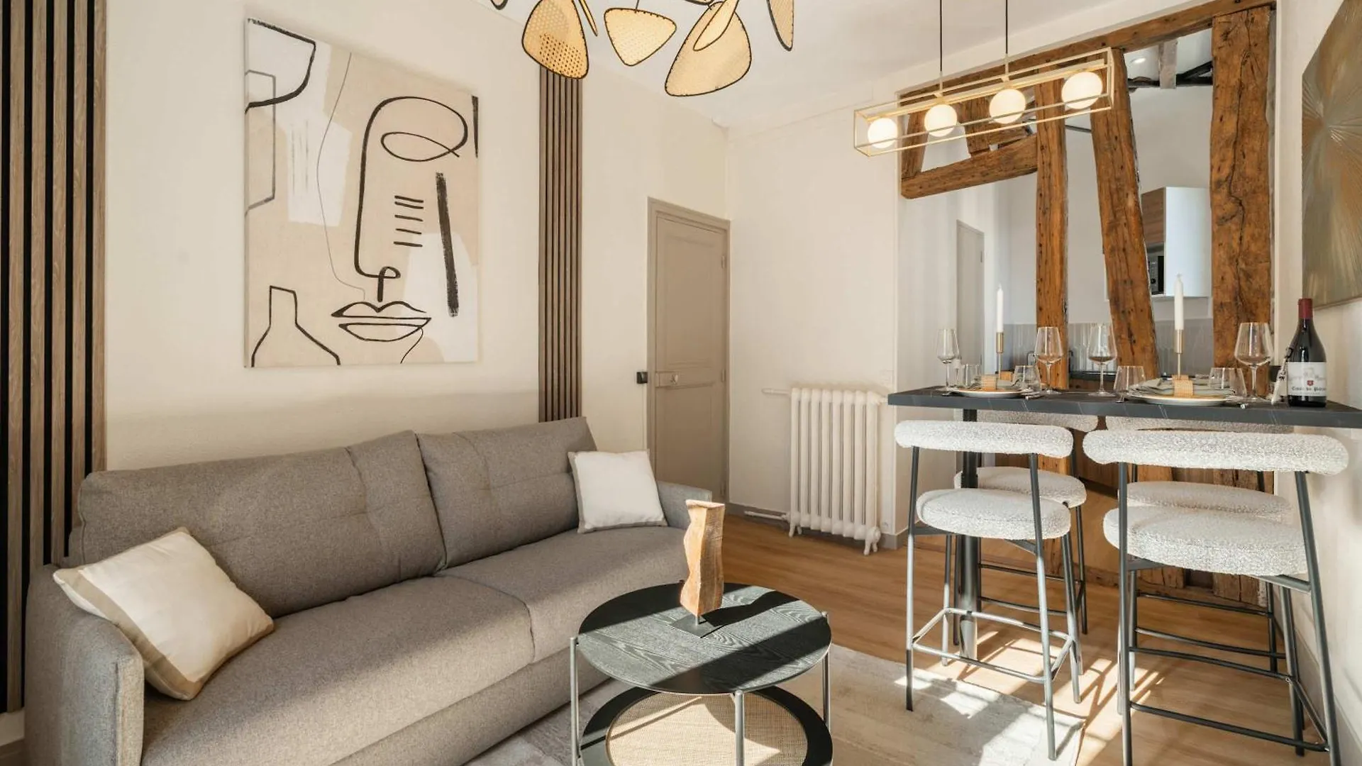 New Heaven near Louvre Museum Apartment Paris 0*,