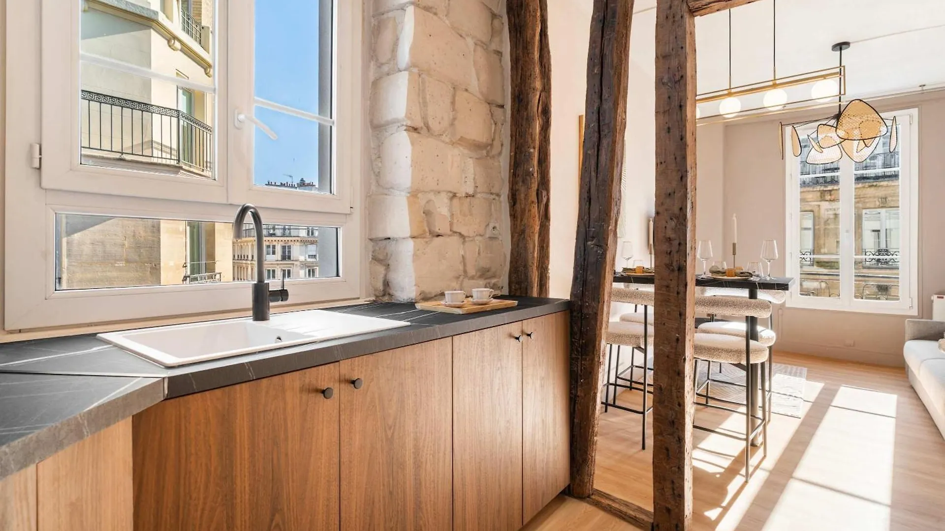 New Heaven near Louvre Museum Apartment Paris
